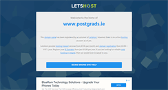 Desktop Screenshot of postgrads.ie